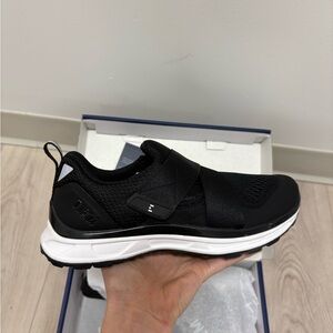 Tiem Black Cycling Shoes